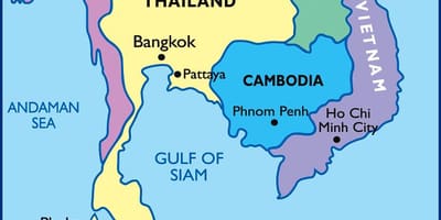Kort over bangkok placering